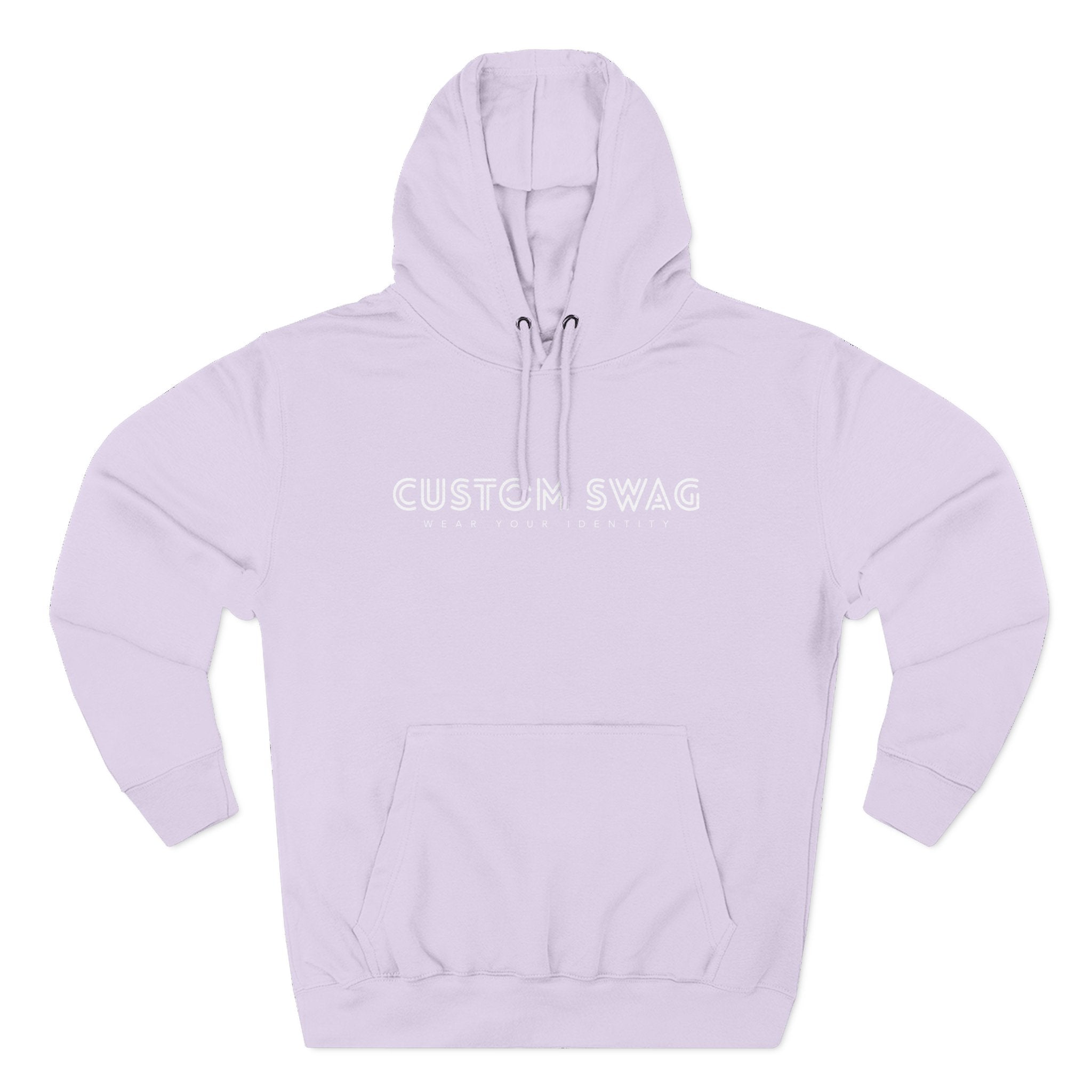 Three-Panel Fleece Hoodie — Cozy Layered Pullover
