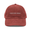 Vintage Corduroy Cap (Embroidery)