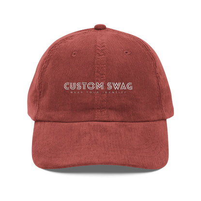 Vintage Corduroy Cap (Embroidery)
