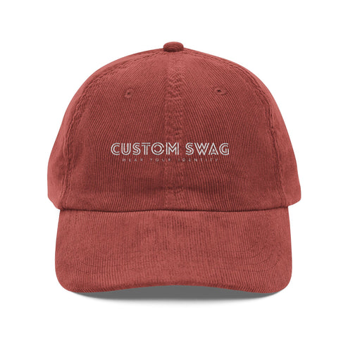 Vintage Corduroy Cap (Embroidery)