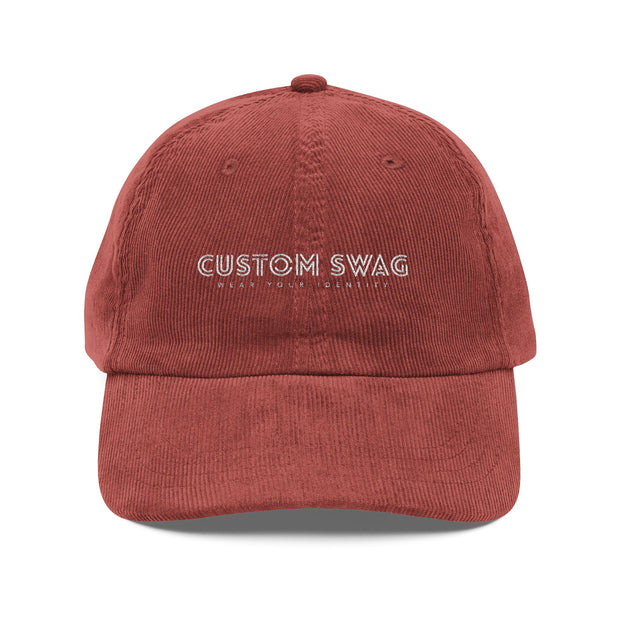Vintage Corduroy Cap (Embroidery)