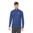 Classic White Quarter-Zip Pullover