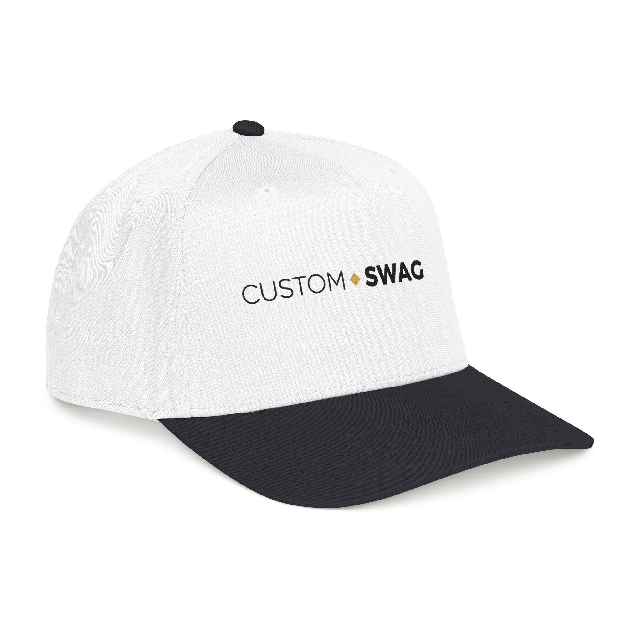 Custom Swag Mid-Profile Baseball Cap — 