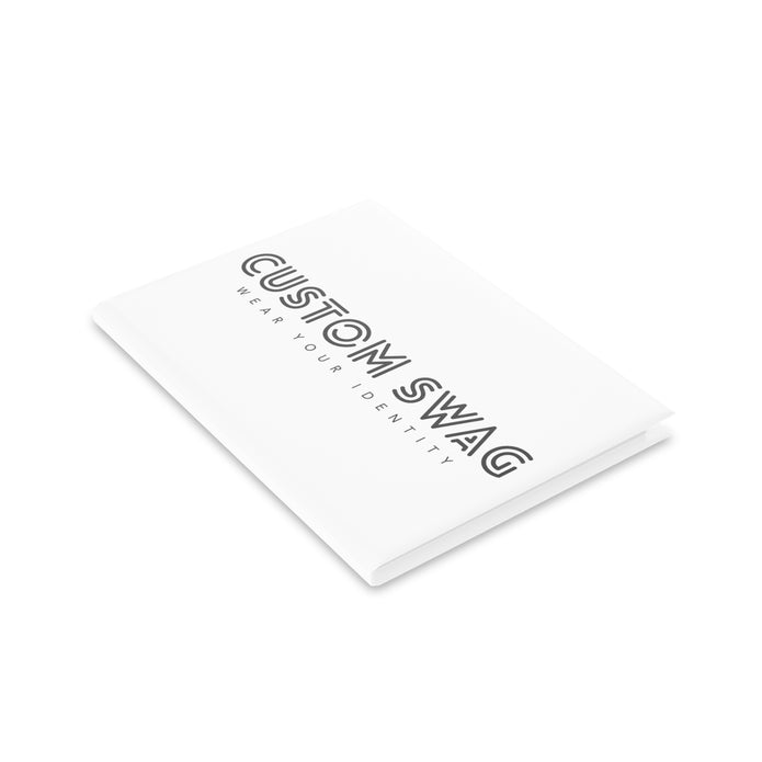 Custom Swag Hardcover Notebook — 