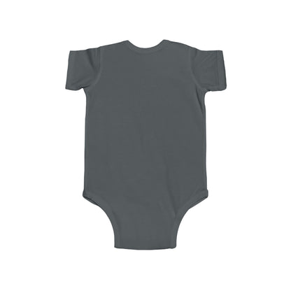 Infant Bodysuit — "Custom Swag" Minimal Gothic Baby Onesie