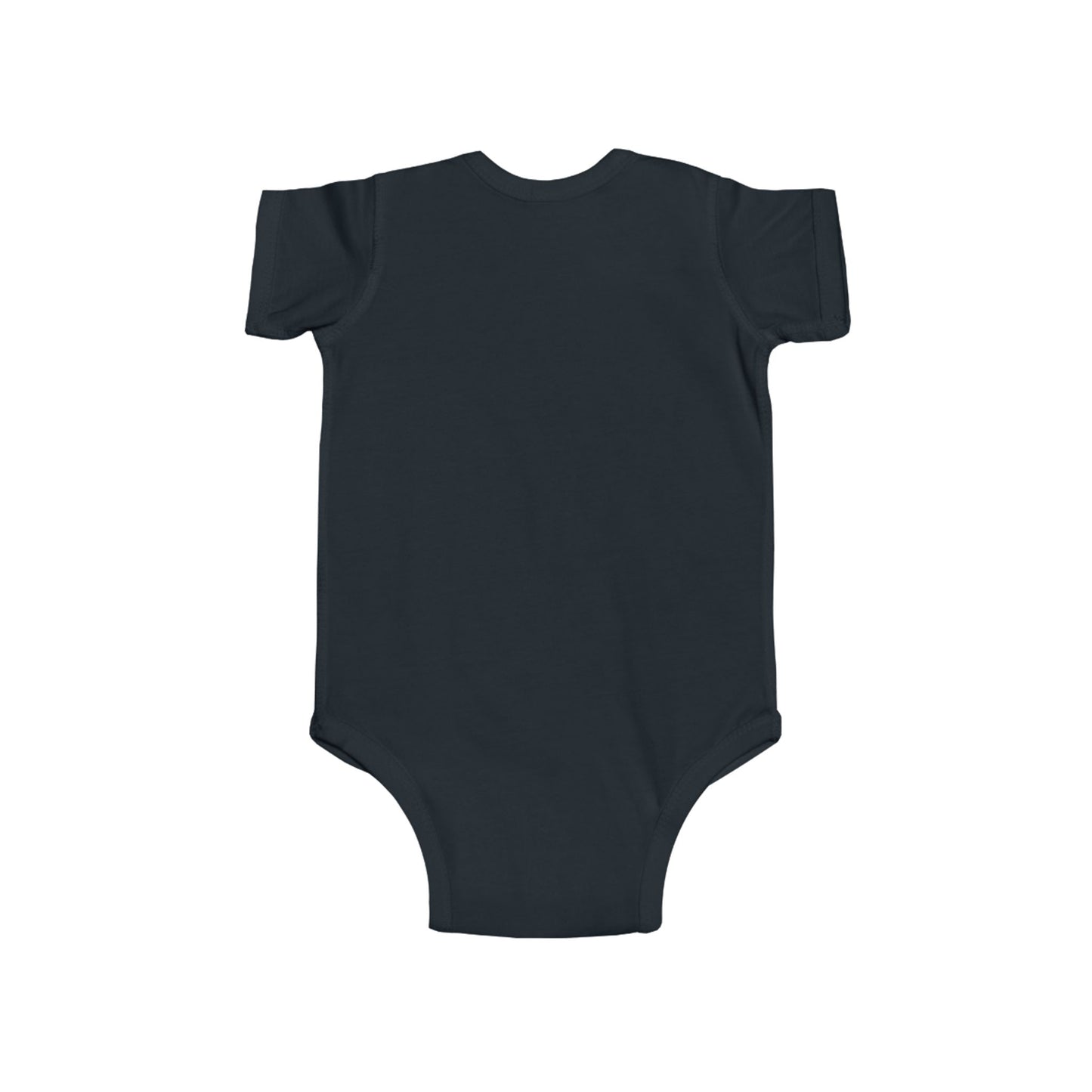 Infant Bodysuit — "Custom Swag" Minimal Gothic Baby Onesie