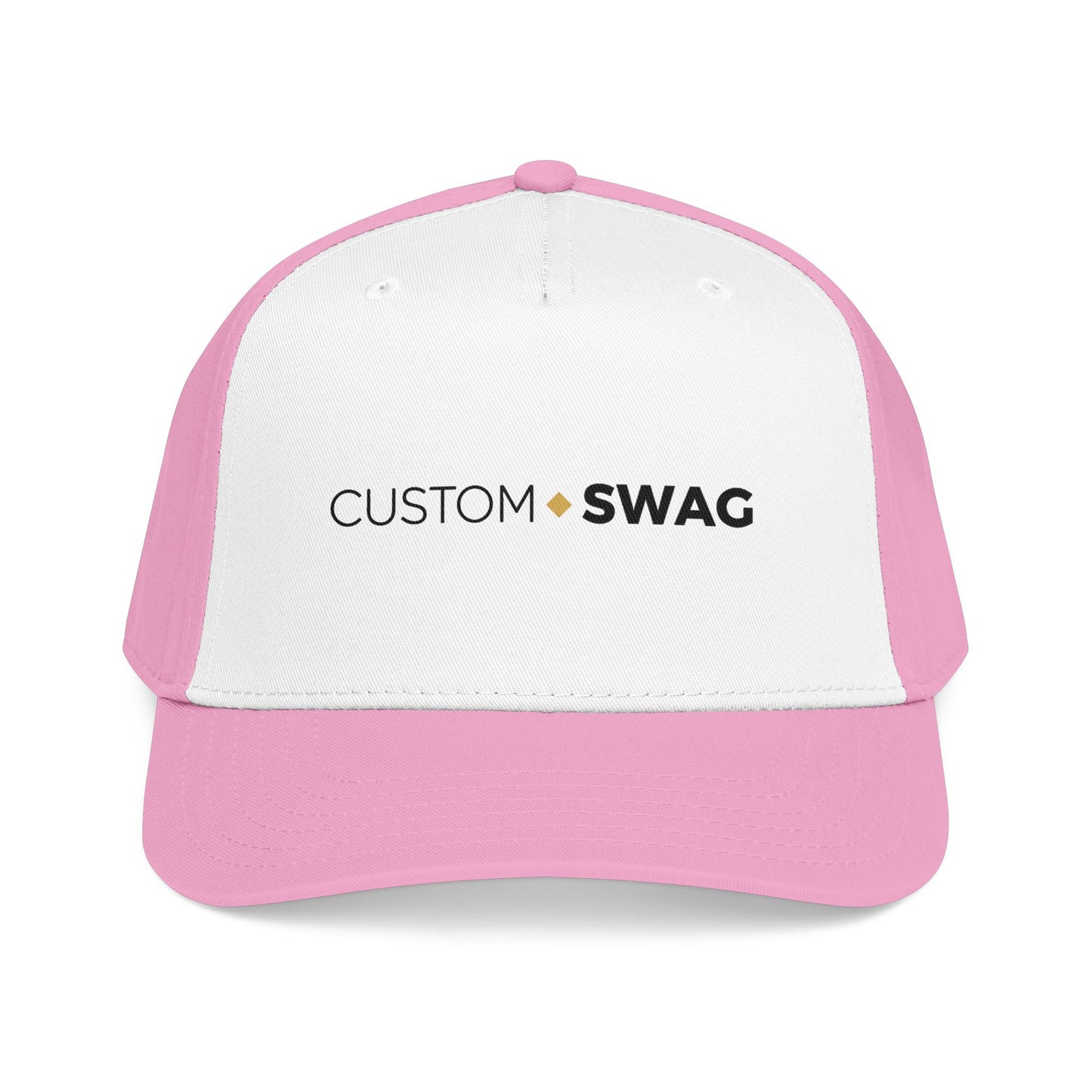 Custom Swag Mid-Profile Baseball Cap — "Wear Your Identity" Embroidered Hat