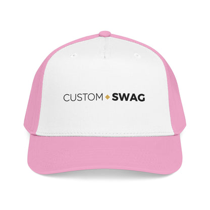 Custom Swag Mid-Profile Baseball Cap — "Wear Your Identity" Embroidered Hat