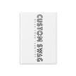 Custom Swag Hardcover Notebook — 