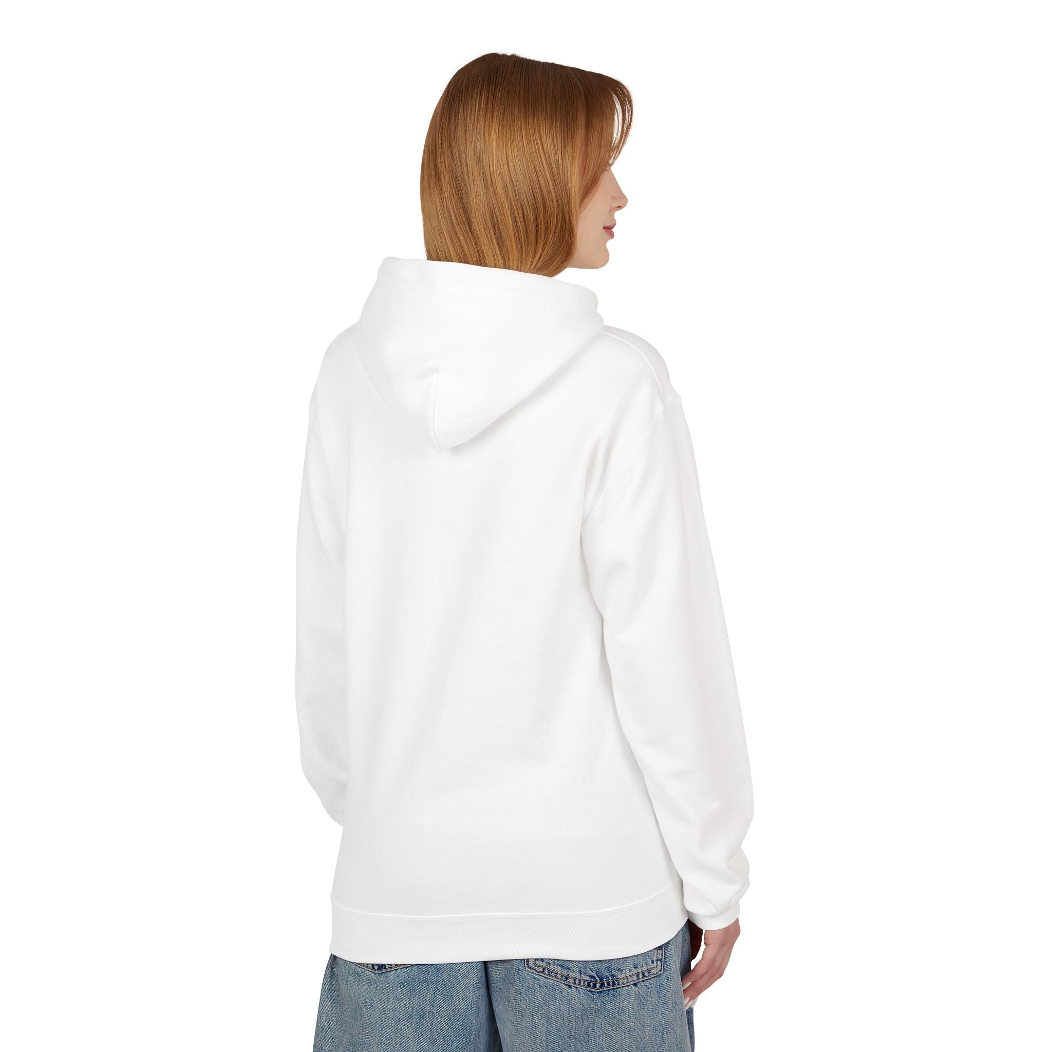 Custom Swag Hoodie — Minimalist White Fleece Pullover