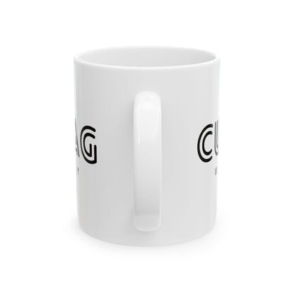 Custom Logo Ceramic Mug (11oz, 15oz) – Personalized Branding Coffee Cup