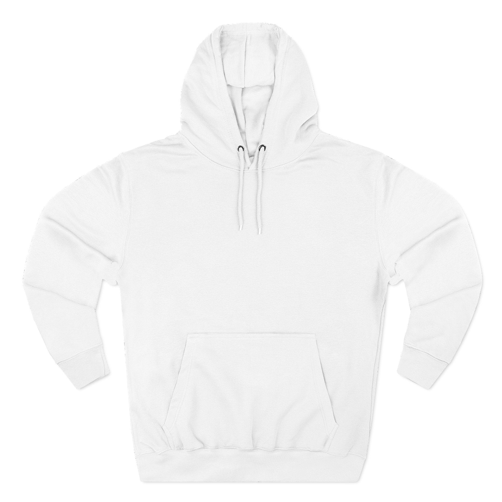 Three-Panel Fleece Hoodie — Cozy Layered Pullover