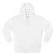 Three-Panel Fleece Hoodie — Cozy Layered Pullover