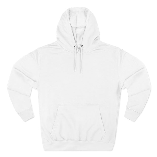 Three-Panel Fleece Hoodie — Cozy Layered Pullover