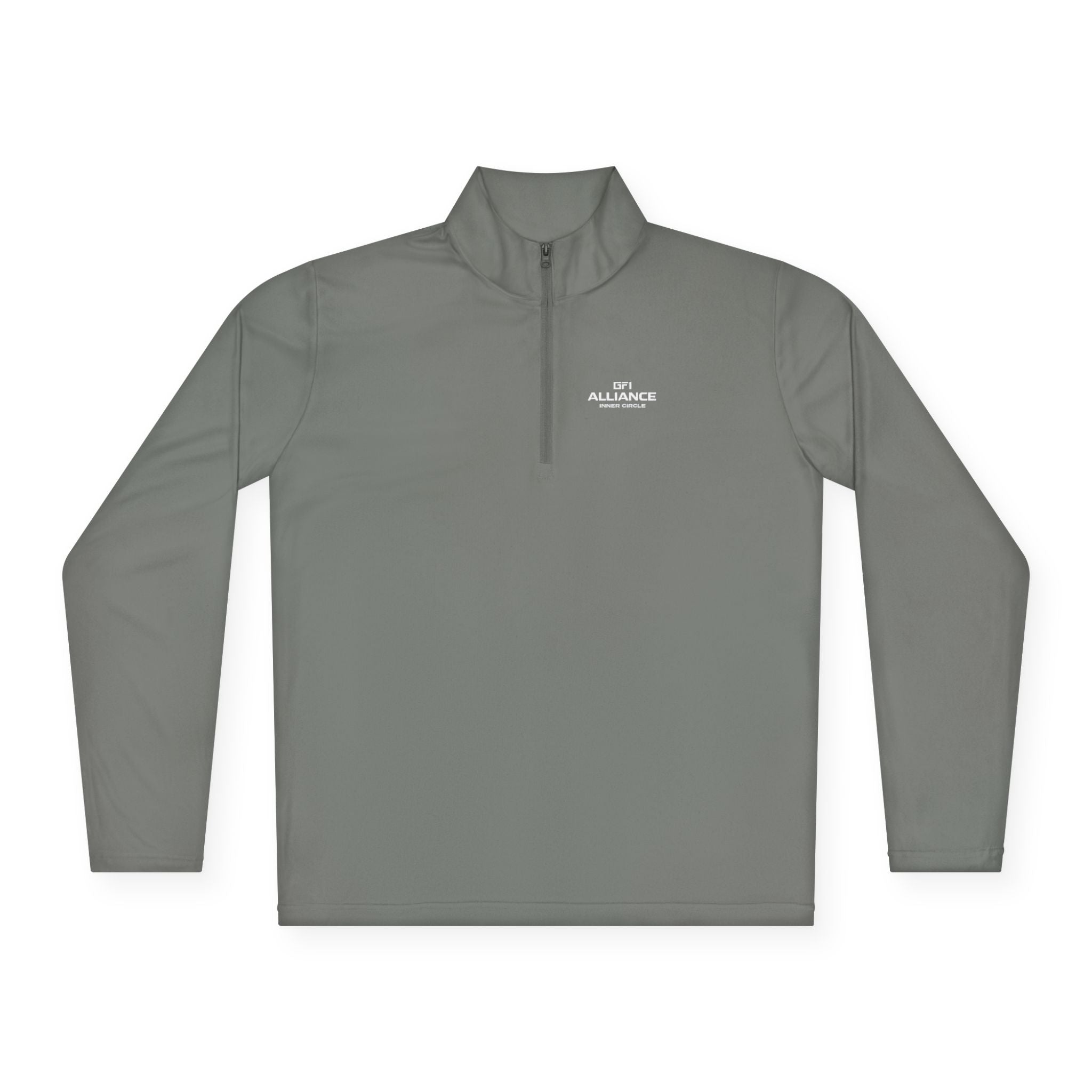 Classic White Quarter-Zip Pullover