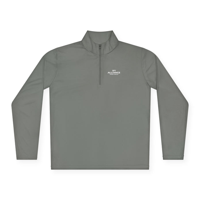 Classic White Quarter-Zip Pullover
