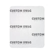 Custom Logo Fleece Sherpa Blanket — Personalized 'Custom Swag' Cozy Throw