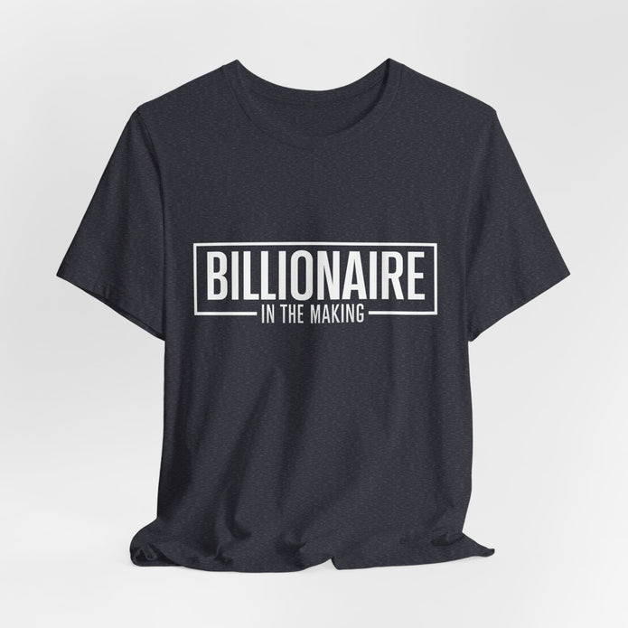 Bella+Canvas 3001 Billionaire in the Making Tee - T‑Shirt
