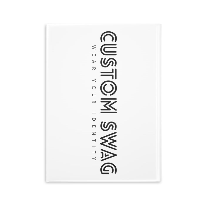 Custom Swag Hardcover Notebook — 