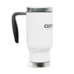 Travel Mug — Custom Swag Stainless Steel 14oz Travel Mug with Handle