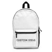 Custom Swag Backpack - Minimal Logo Travel & School Bag