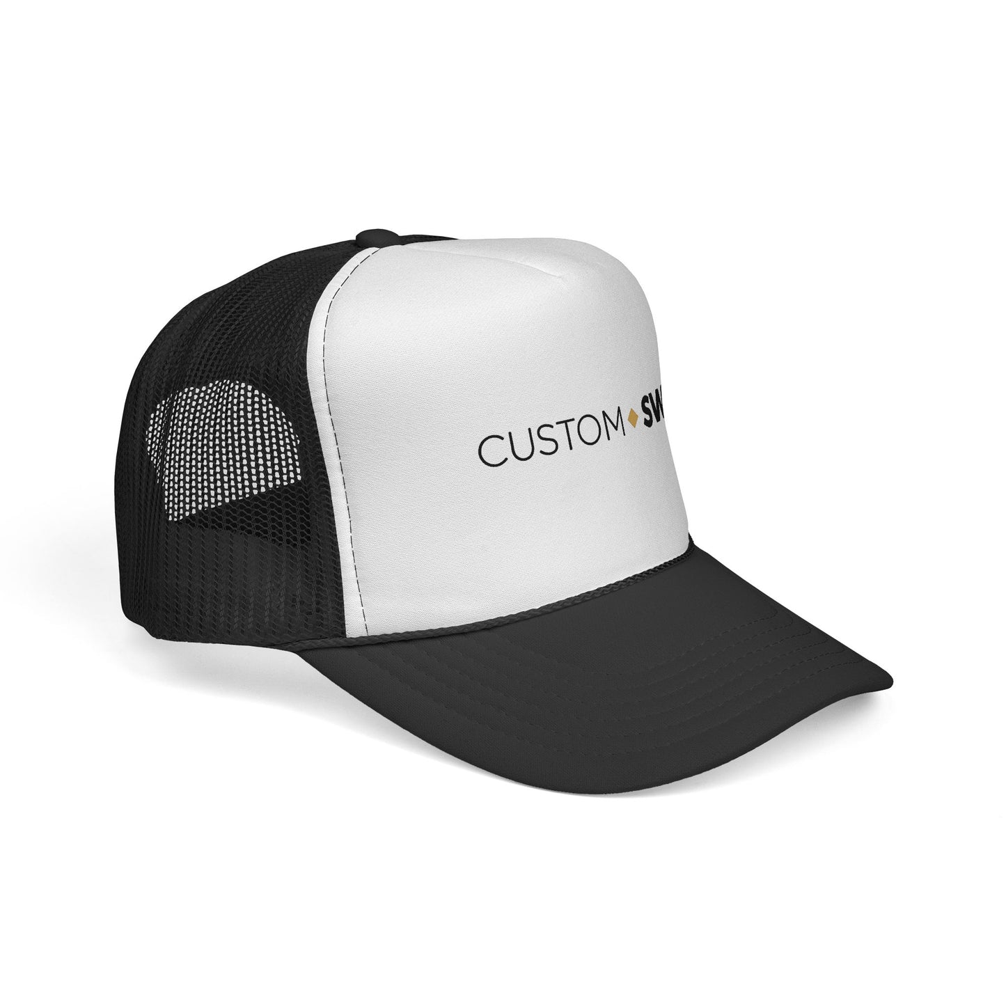 Trucker Cap – "Custom Swag" Mesh Baseball Hat (Wear Your Identity)