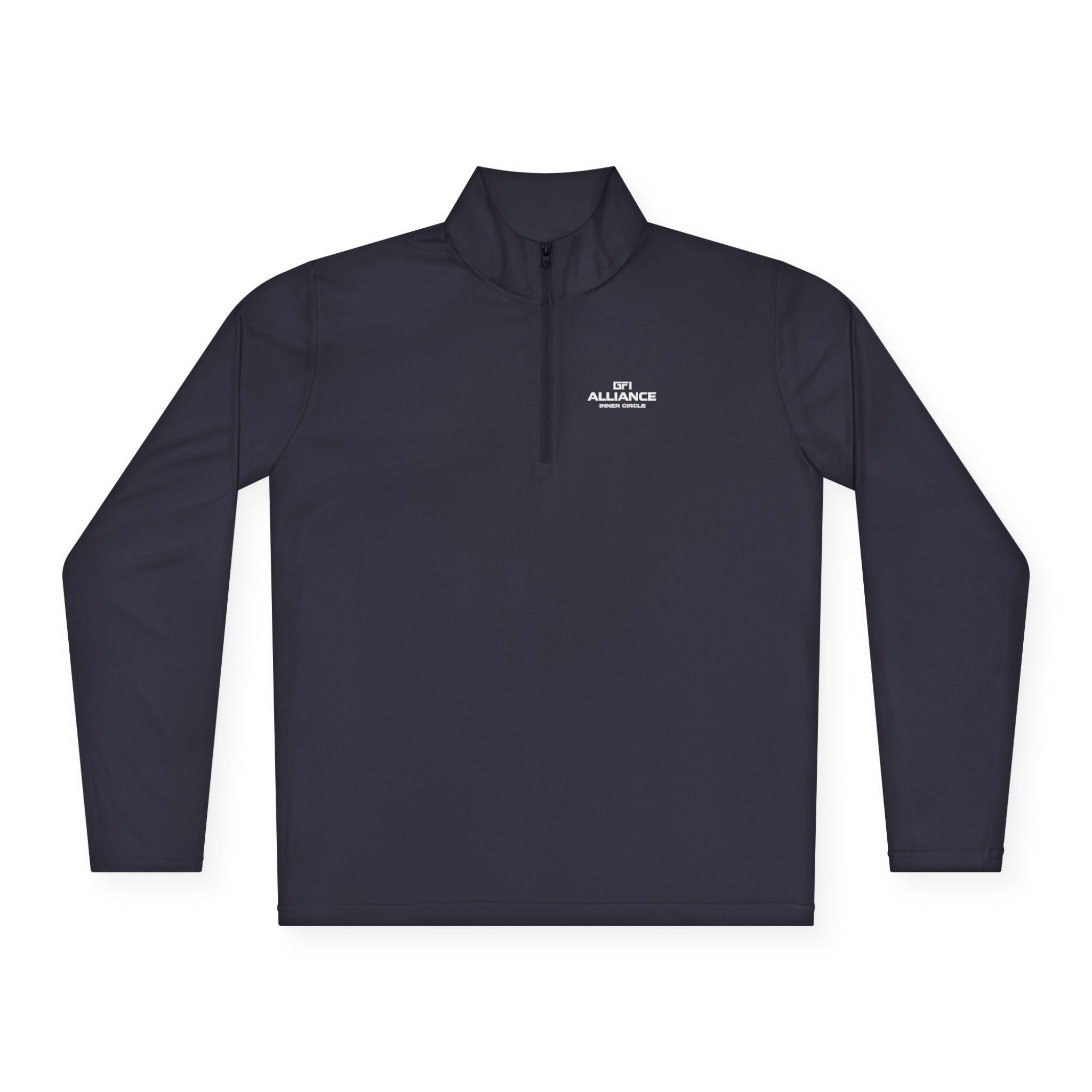 Classic White Quarter-Zip Pullover