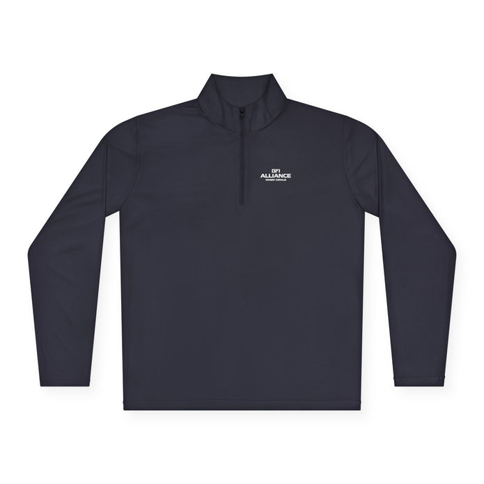 Classic White Quarter-Zip Pullover