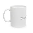 Custom Logo Ceramic Mug (11oz, 15oz) – Personalized Branding Coffee Cup