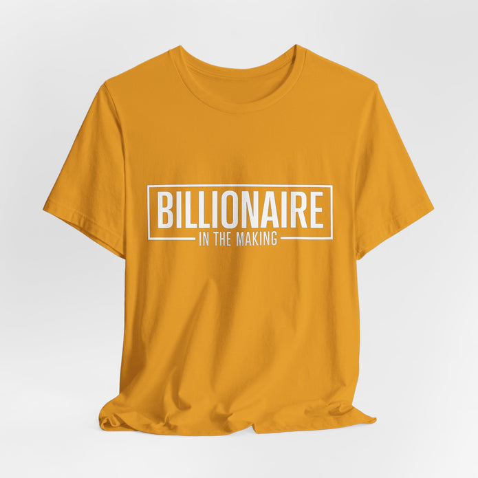 Bella+Canvas 3001 Billionaire in the Making Tee - T‑Shirt
