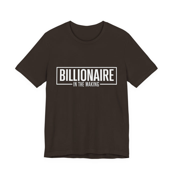 Bella+Canvas 3001 Billionaire in the Making Tee - T‑Shirt