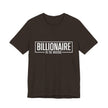 Bella+Canvas 3001 Billionaire in the Making Tee - T‑Shirt