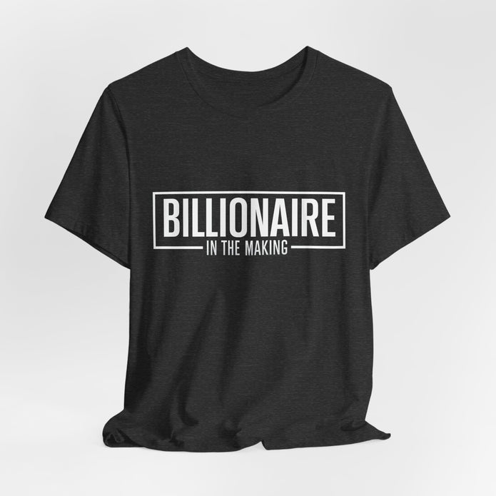 Bella+Canvas 3001 Billionaire in the Making Tee - T‑Shirt