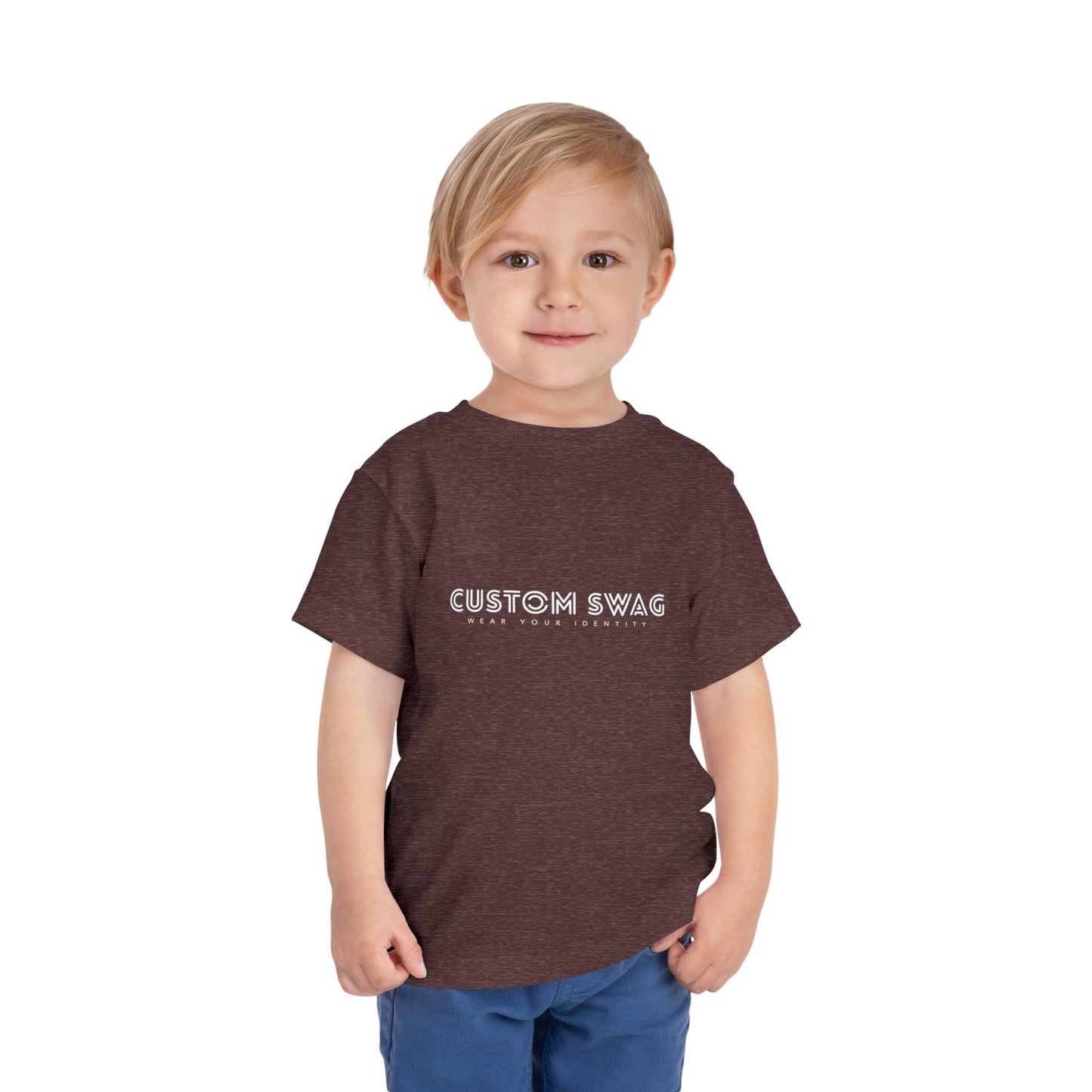 Toddler Tee — "Custom Swag" Minimalist Kids Shirt