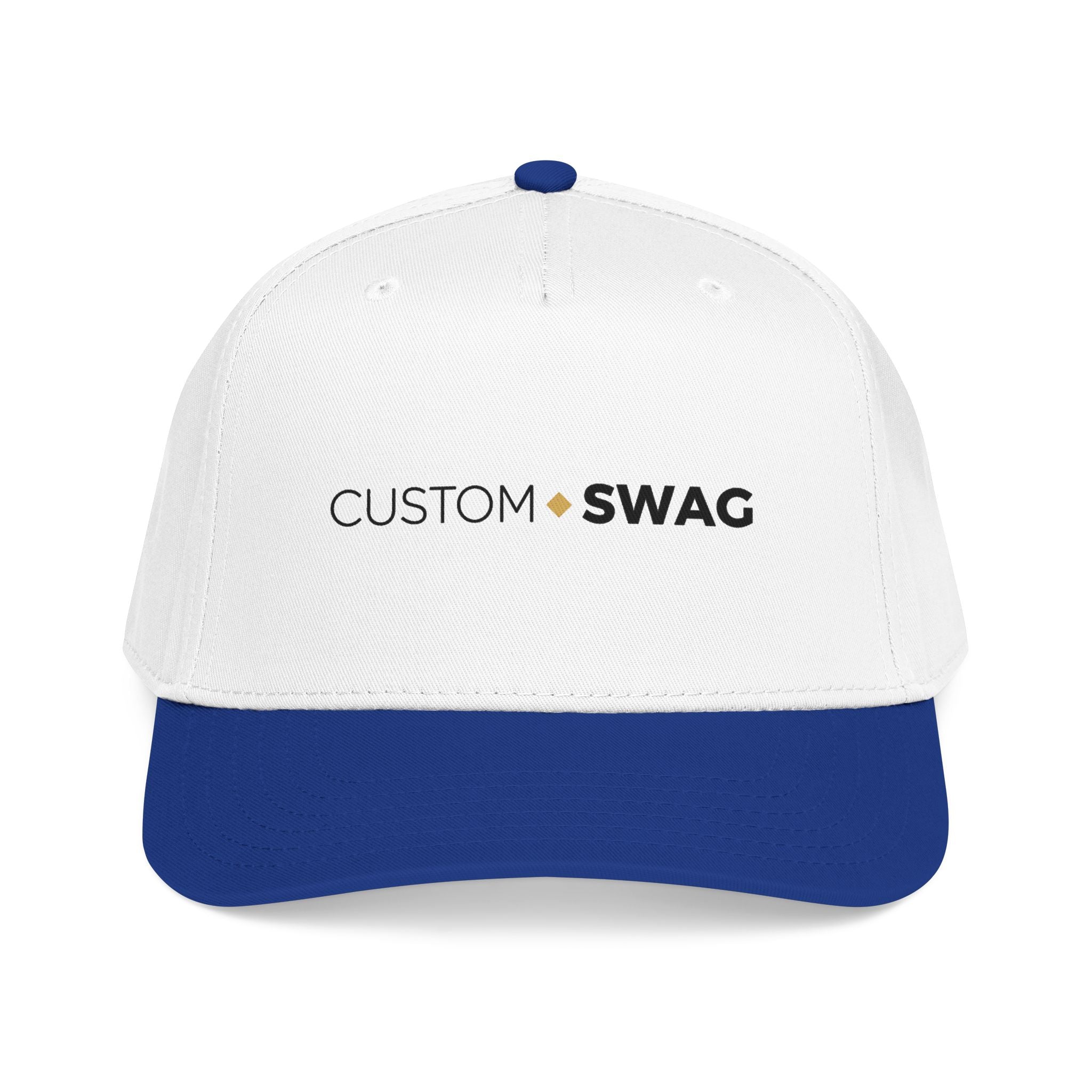Custom Swag Mid-Profile Baseball Cap — 