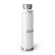 22oz Copper Vacuum Insulated Bottle — Custom Stainless Travel Water Bottle