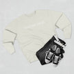 Custom Swag Crewneck Sweatshirt — Minimal Text Graphic Pullover
