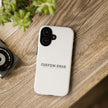 Tough Cases Phone Case — Custom Swag Minimalist Protective iPhone Case