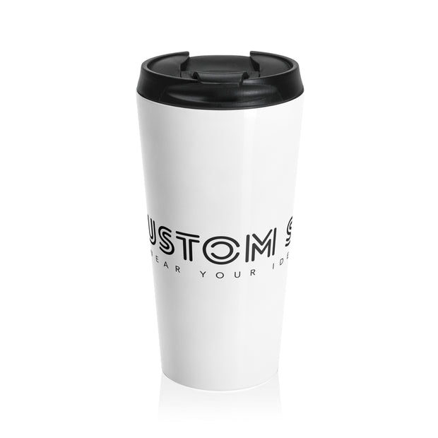 Stainless Steel Travel Mug – Custom Swag Logo Insulated Tumbler