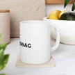 Custom Logo Ceramic Mug (11oz, 15oz) – Personalized Branding Coffee Cup