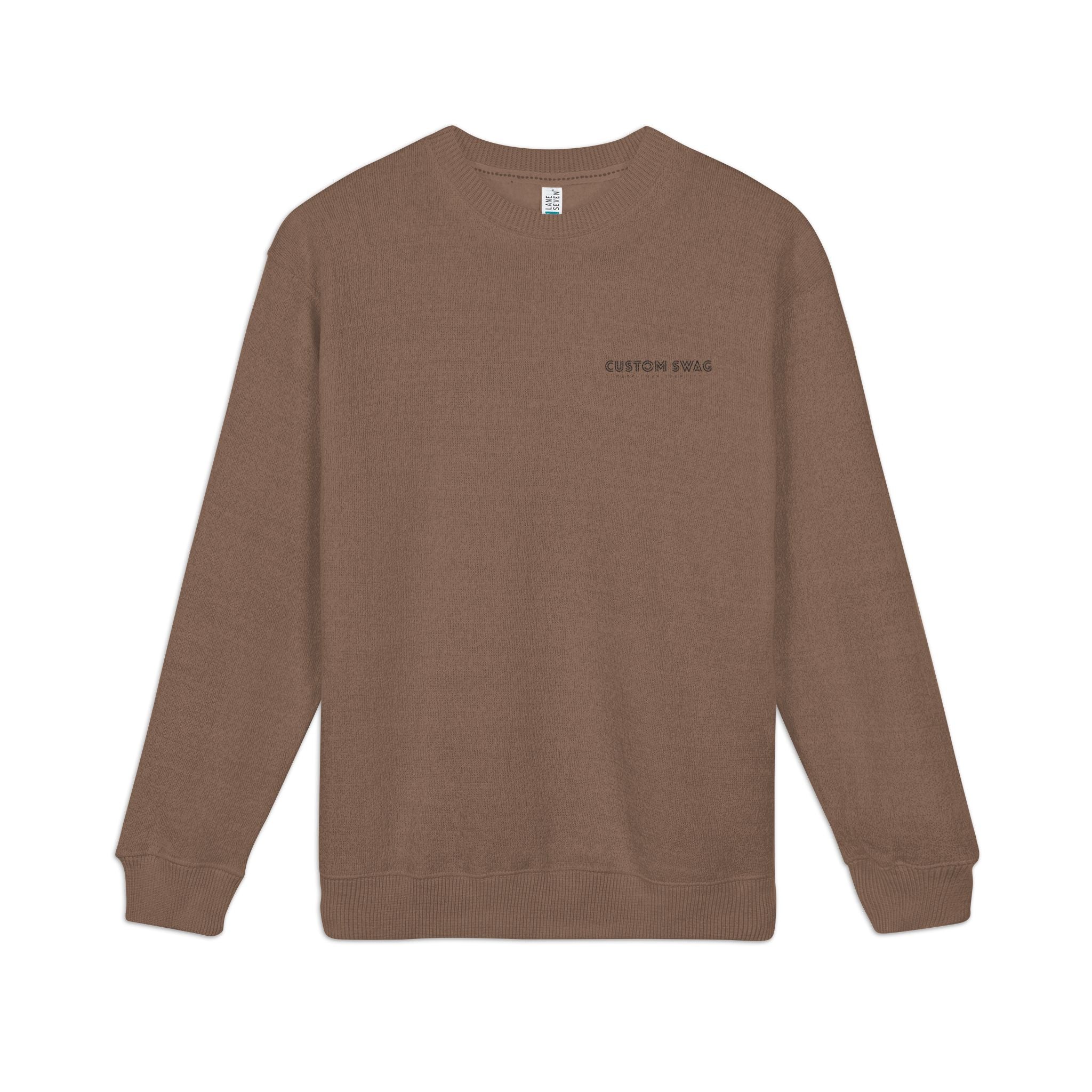 Nantucket Embroidered Crewneck Sweatshirt — Minimal Coastal Comfort