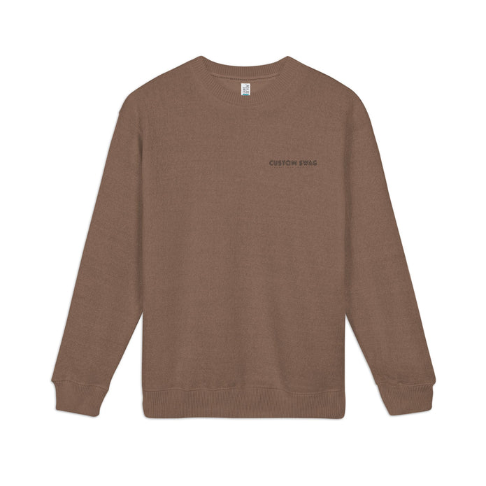 Nantucket Embroidered Crewneck Sweatshirt — Minimal Coastal Comfort