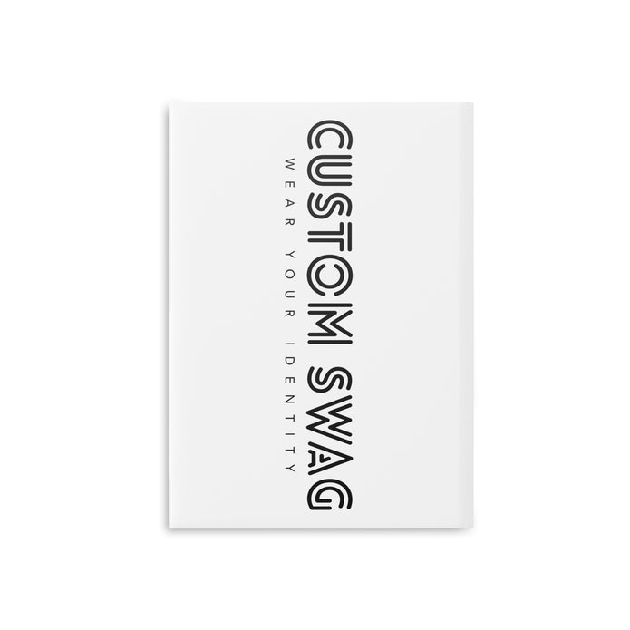 Custom Swag Hardcover Notebook — 