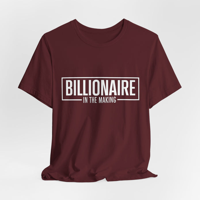 Bella+Canvas 3001 Billionaire in the Making Tee - T‑Shirt