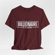 Bella+Canvas 3001 Billionaire in the Making Tee - T‑Shirt