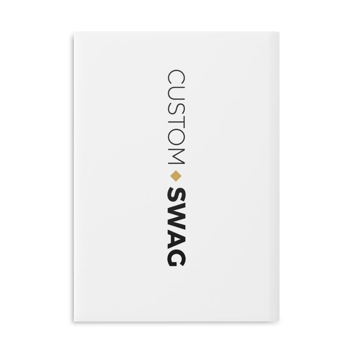 Custom Swag Hardcover Notebook — 