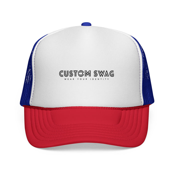 Trucker Cap – "Custom Swag" Mesh Baseball Hat (Wear Your Identity)