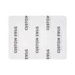Custom Logo Fleece Sherpa Blanket — Personalized 'Custom Swag' Cozy Throw