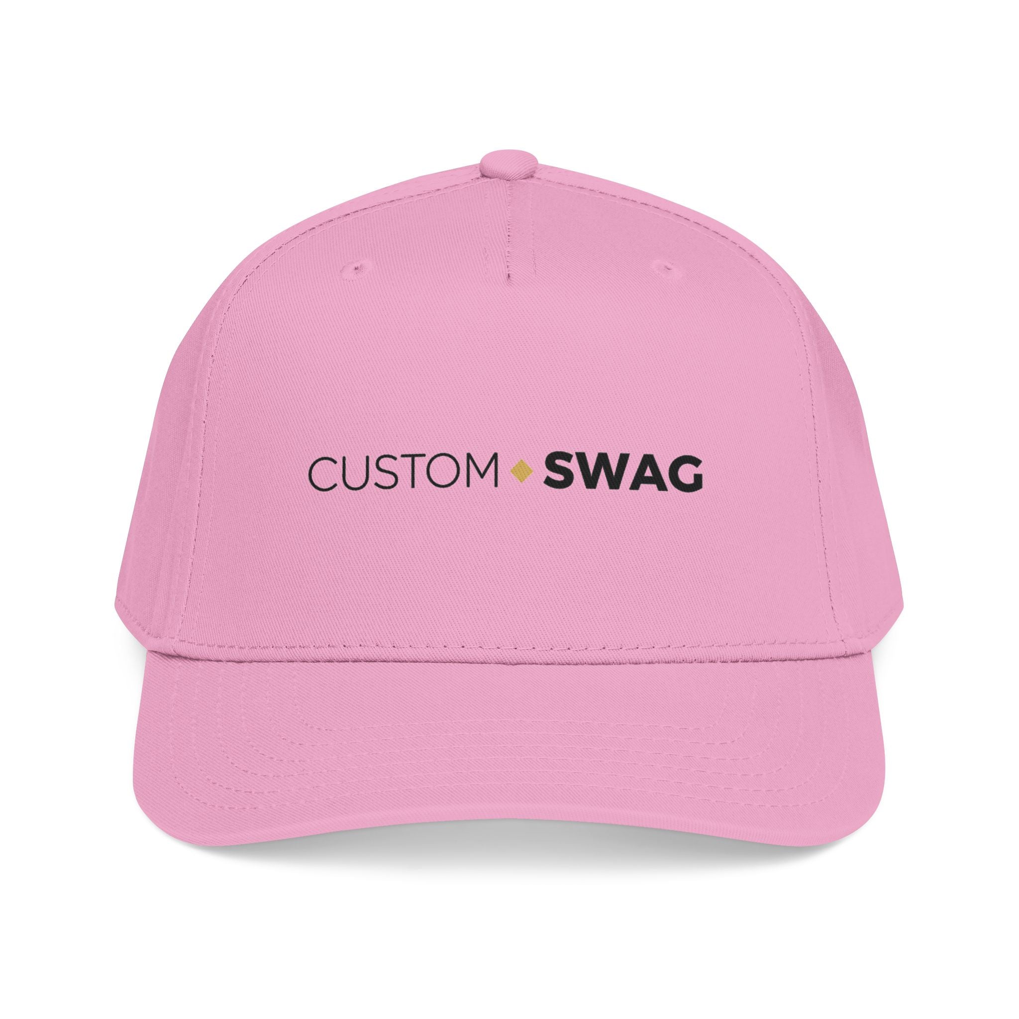 Custom Swag Mid-Profile Baseball Cap — 