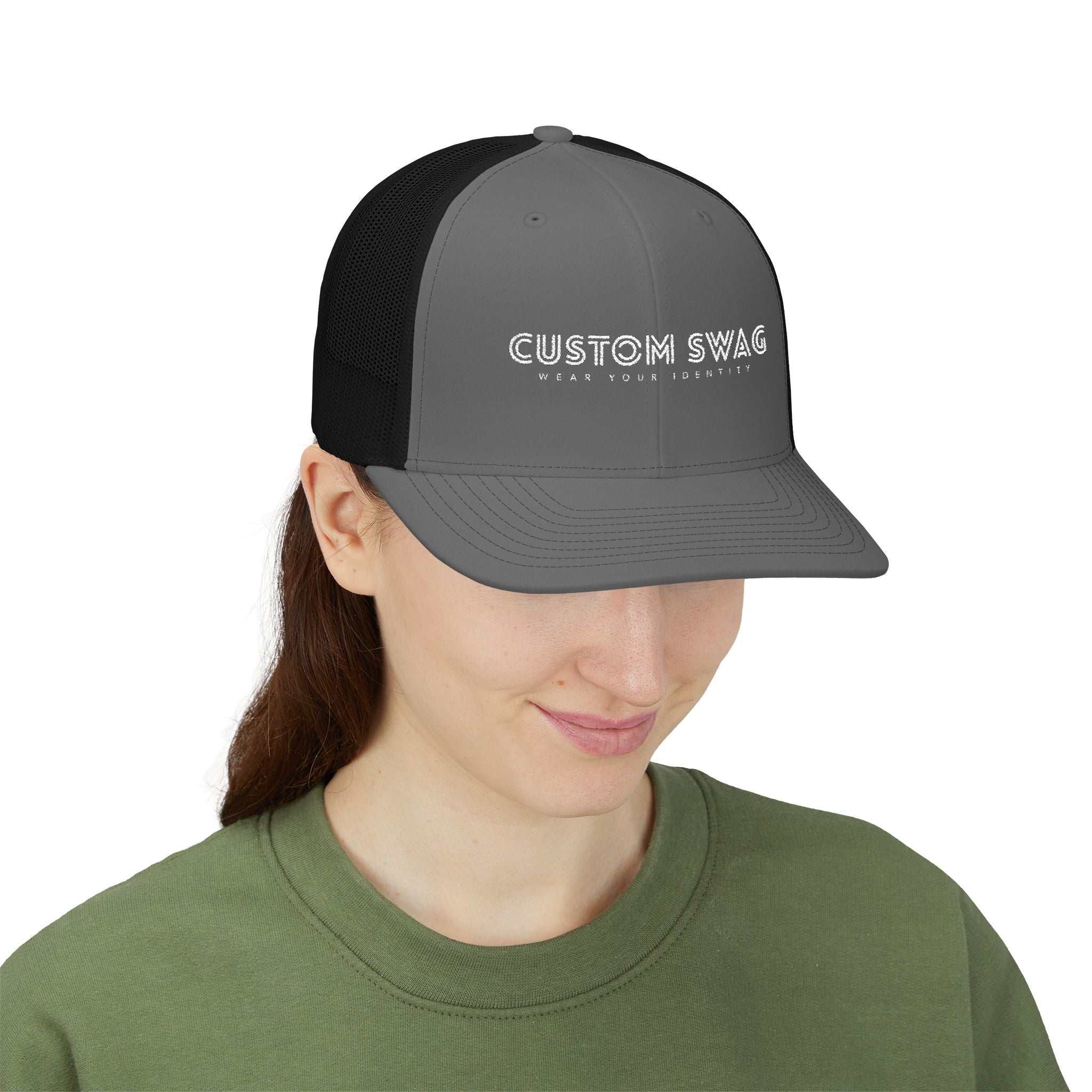 Embroidered Trucker Cap — 